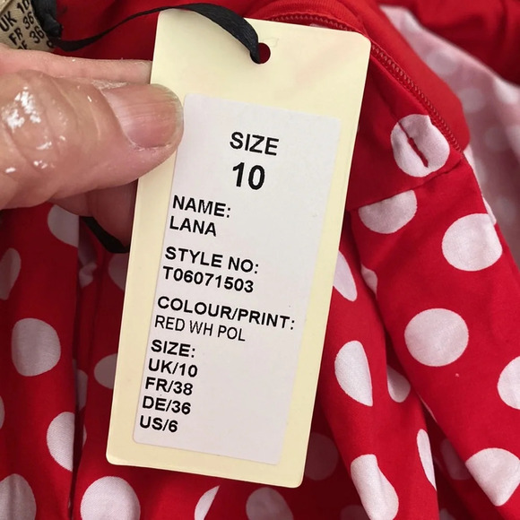 The best rockabilly retro polka dot swing dress ever made - Picture 11 of 13